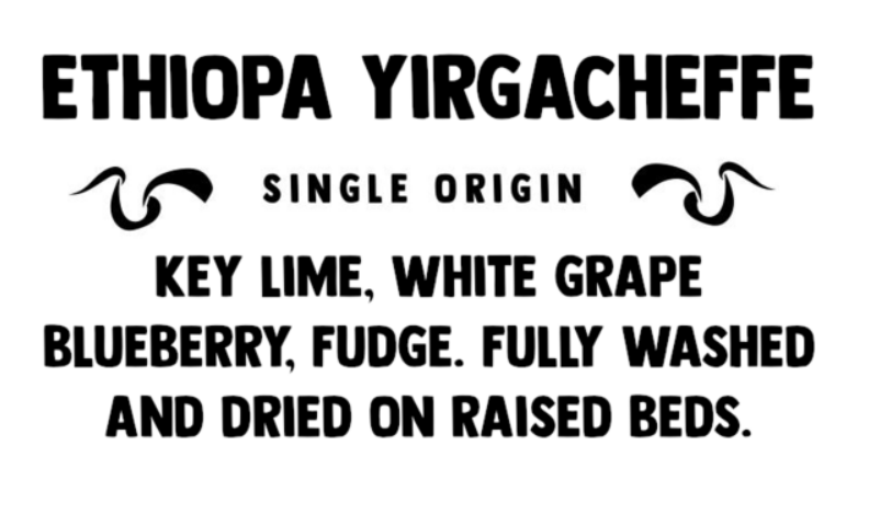 Ethiopia Yirgacheffe (Washed Processed)