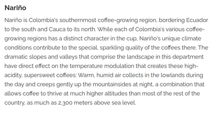 Colombia Nariño
