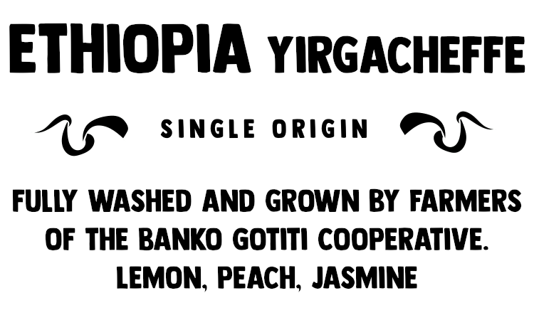 Ethiopia Yirgacheffe (Washed Processed)